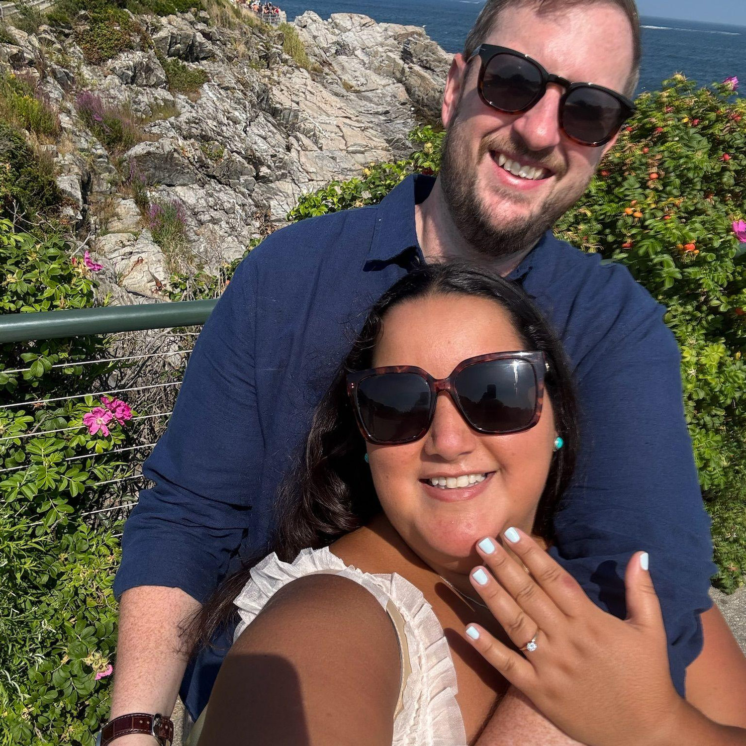 She said "yes!"