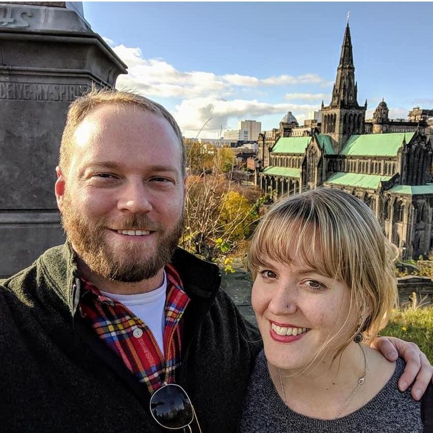 First day in Glasgow after flying all night October 2018