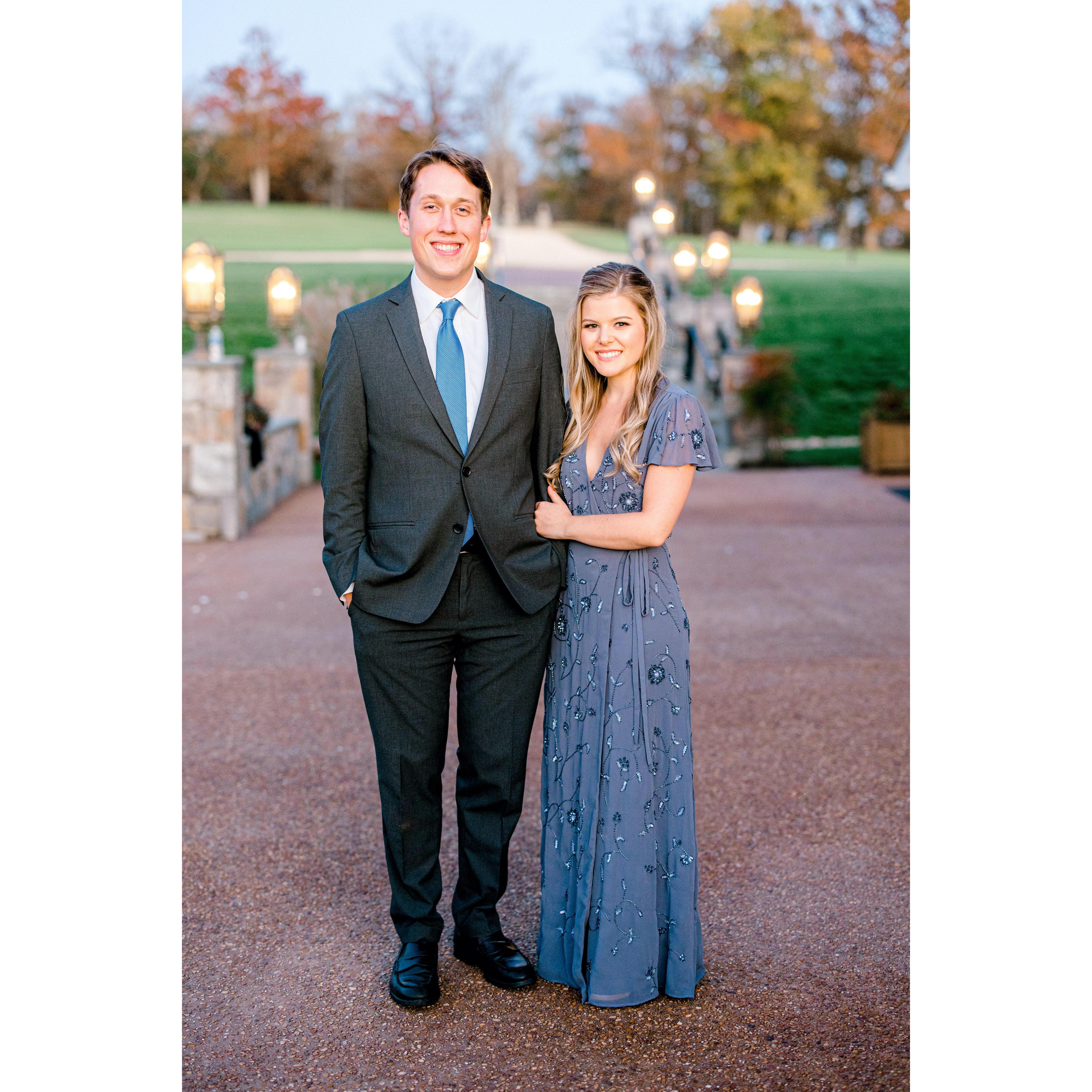 At Julia and Tyler's wedding!