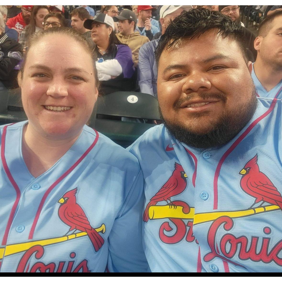 Cheering on Arenado and the birds.