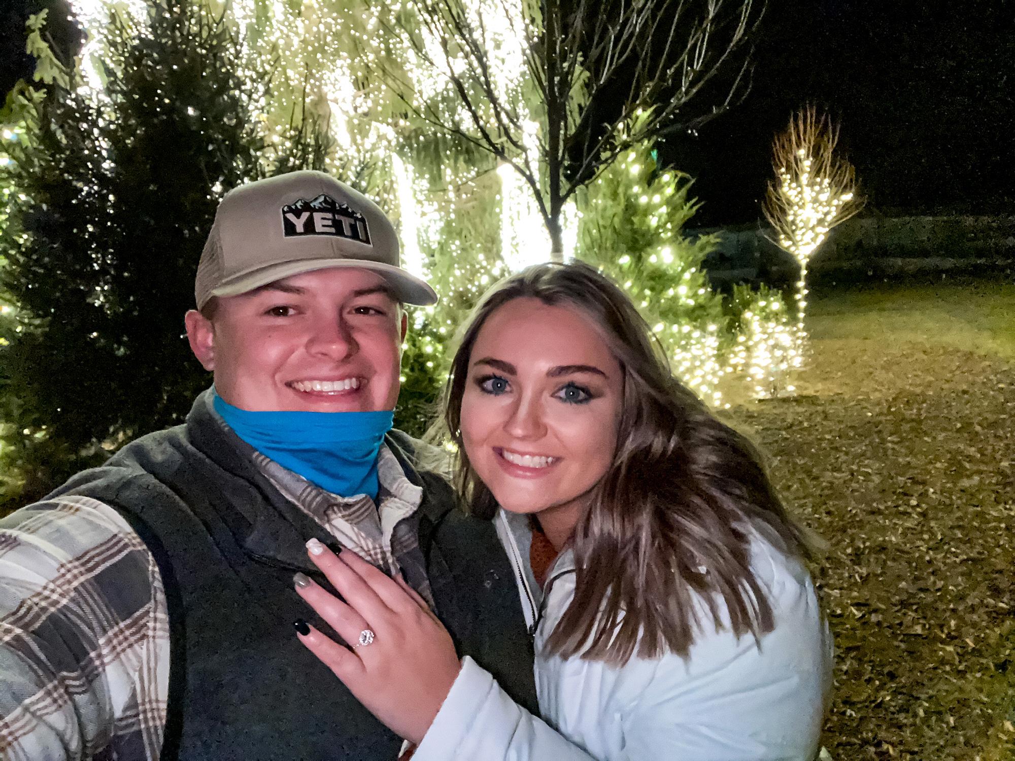 The Biltmore Estate, Dec 21, 2020, the night we got engaged