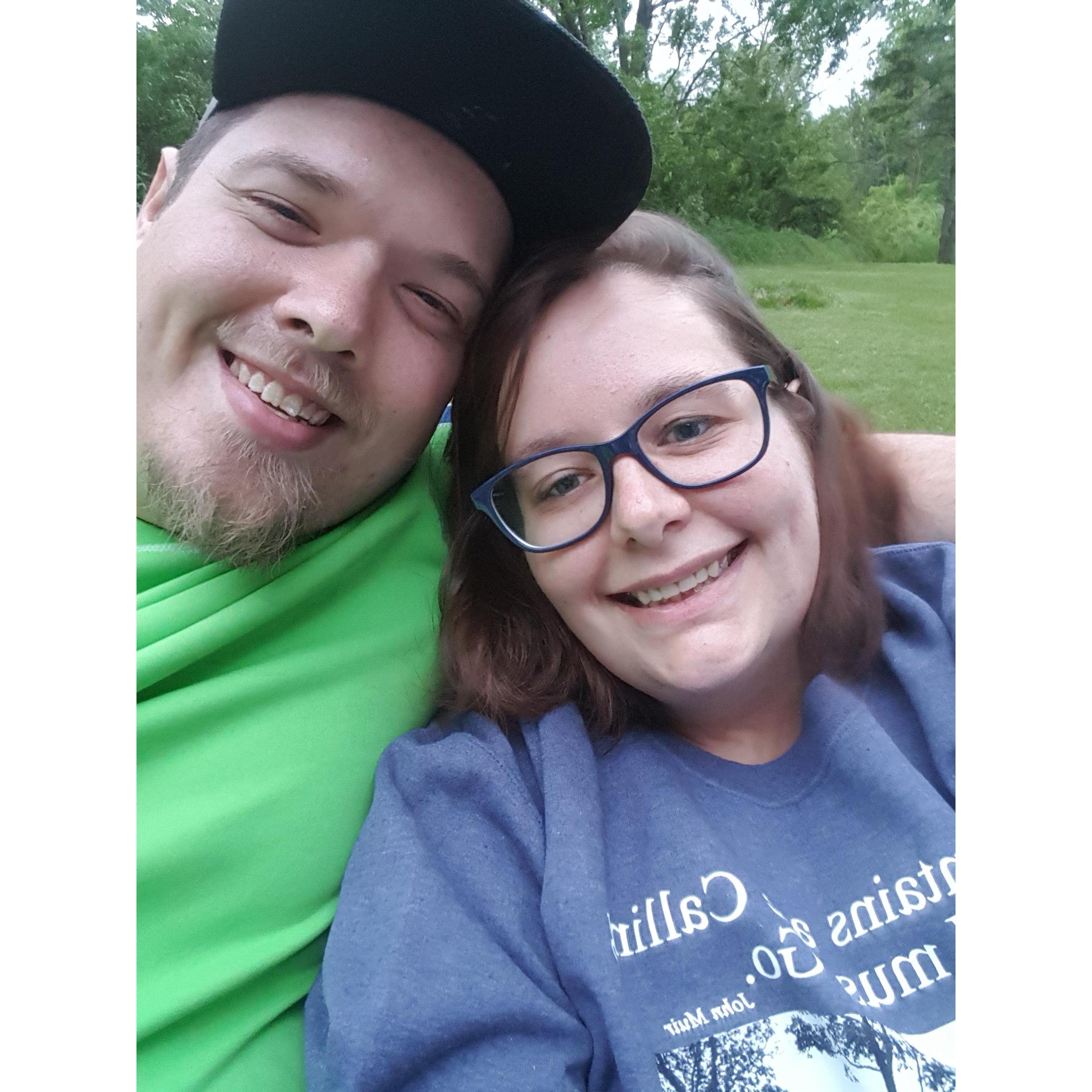 Our first date