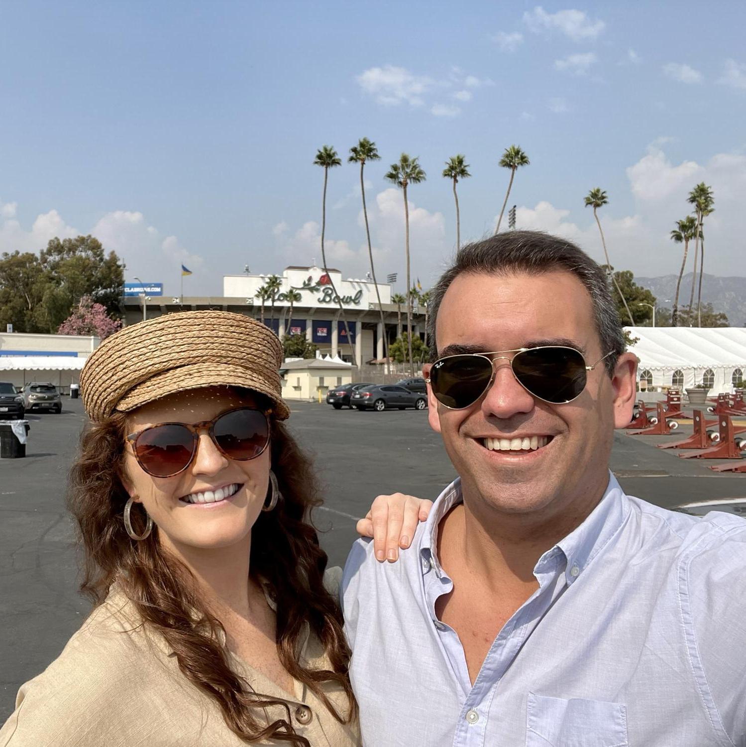 Exploring Pasadena and the historic Rose Bowl!
