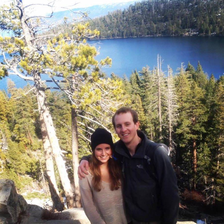 Visiting Pete when he lived in Lake Tahoe, CA