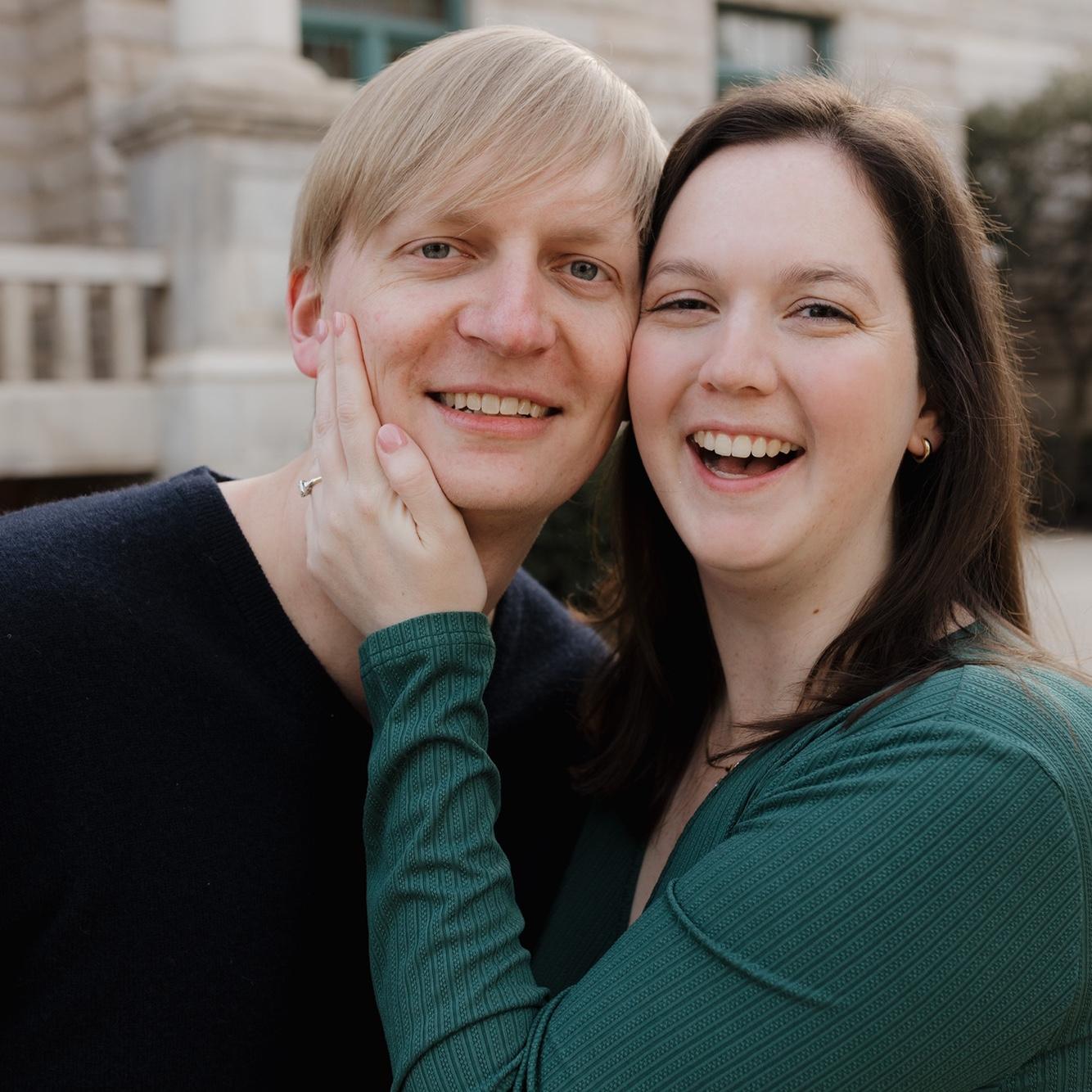 Engagement photos in Decatur, GA!