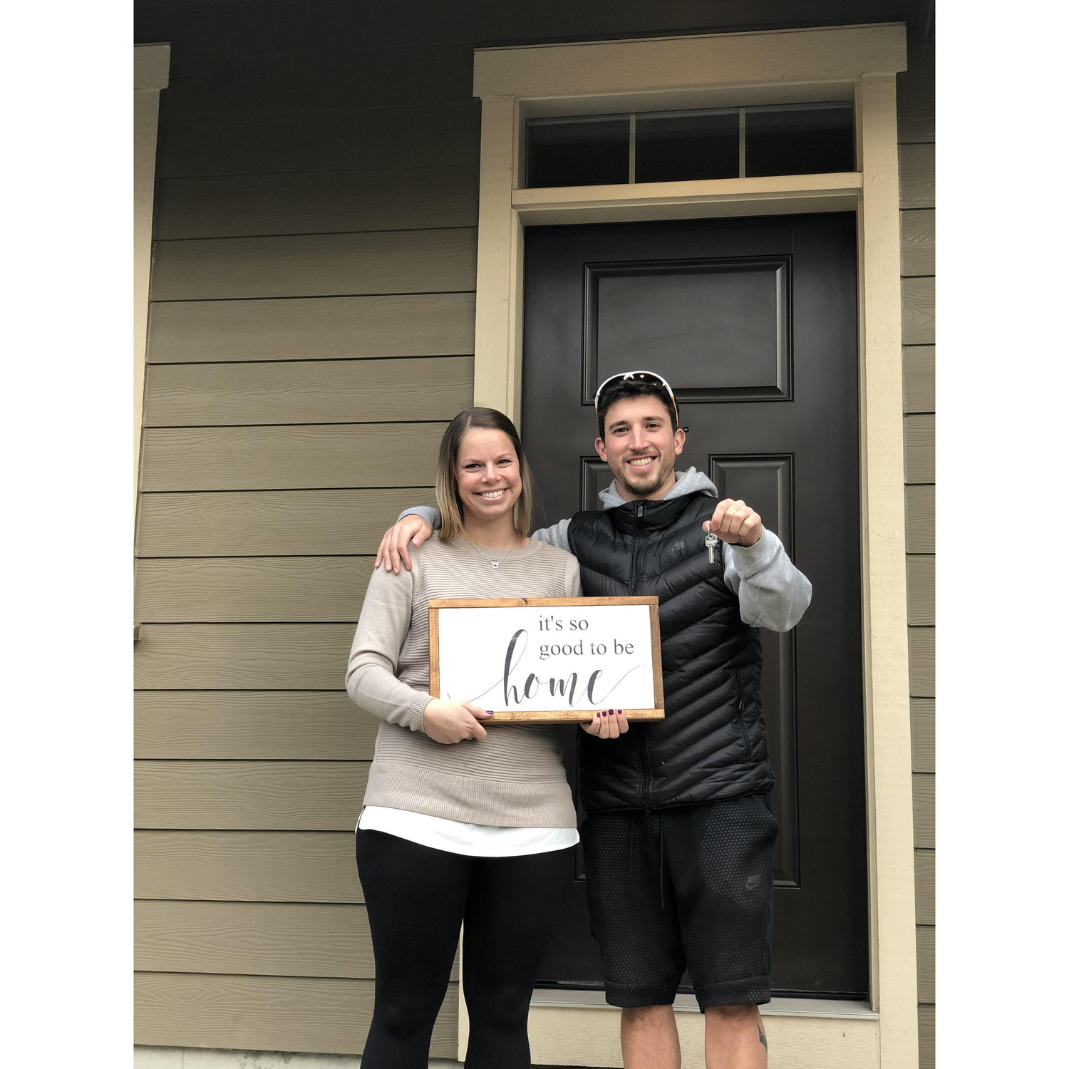 Elisa and Daniel’s first home