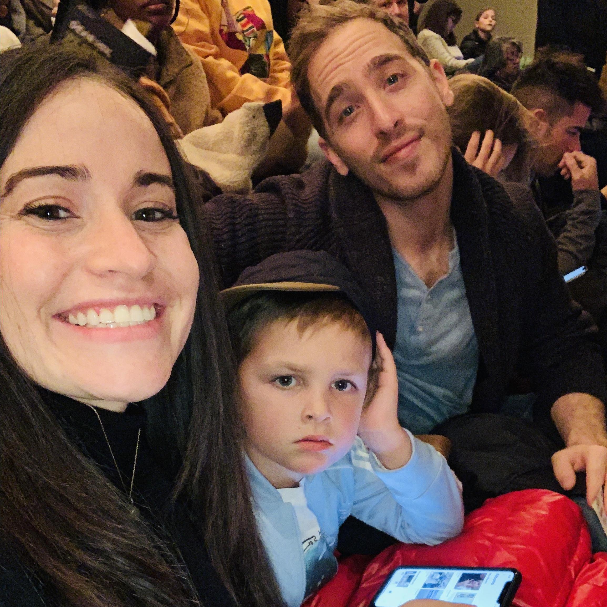 Who's more excited to see Aladdin?
