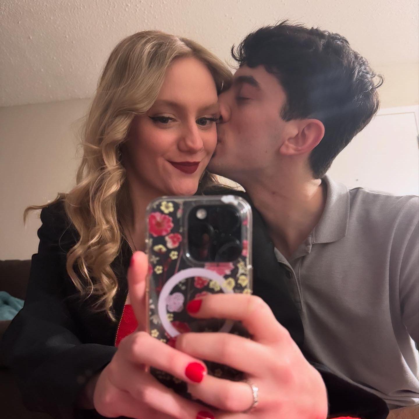 Our first Valentine's Day!