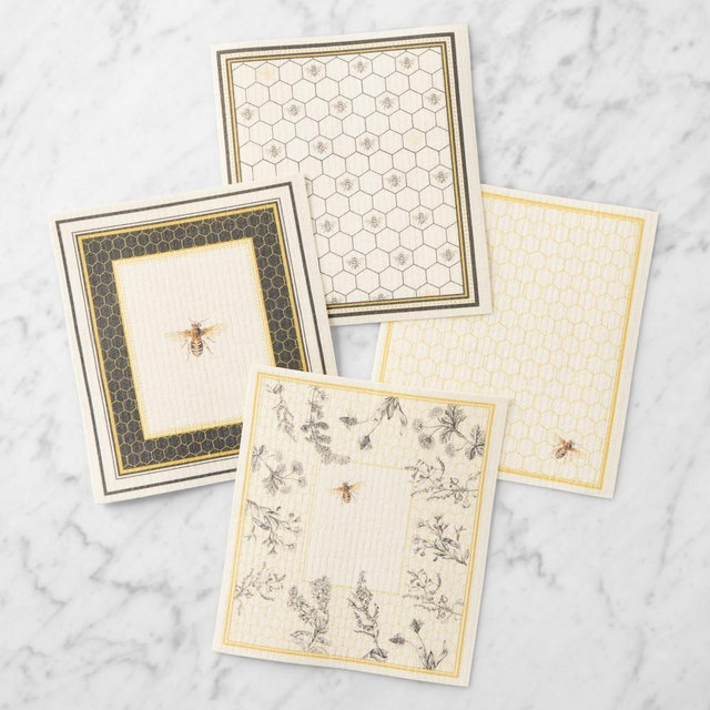 Williams Sonoma Honeycomb Super Cloths, Set of 4