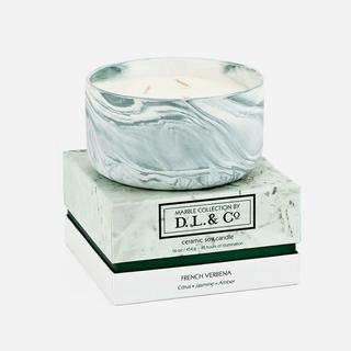 Marble Collection French Verbena Three-Wick Candle