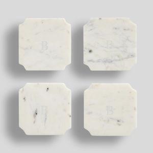 Marquee Marble Coasters - Set of 4