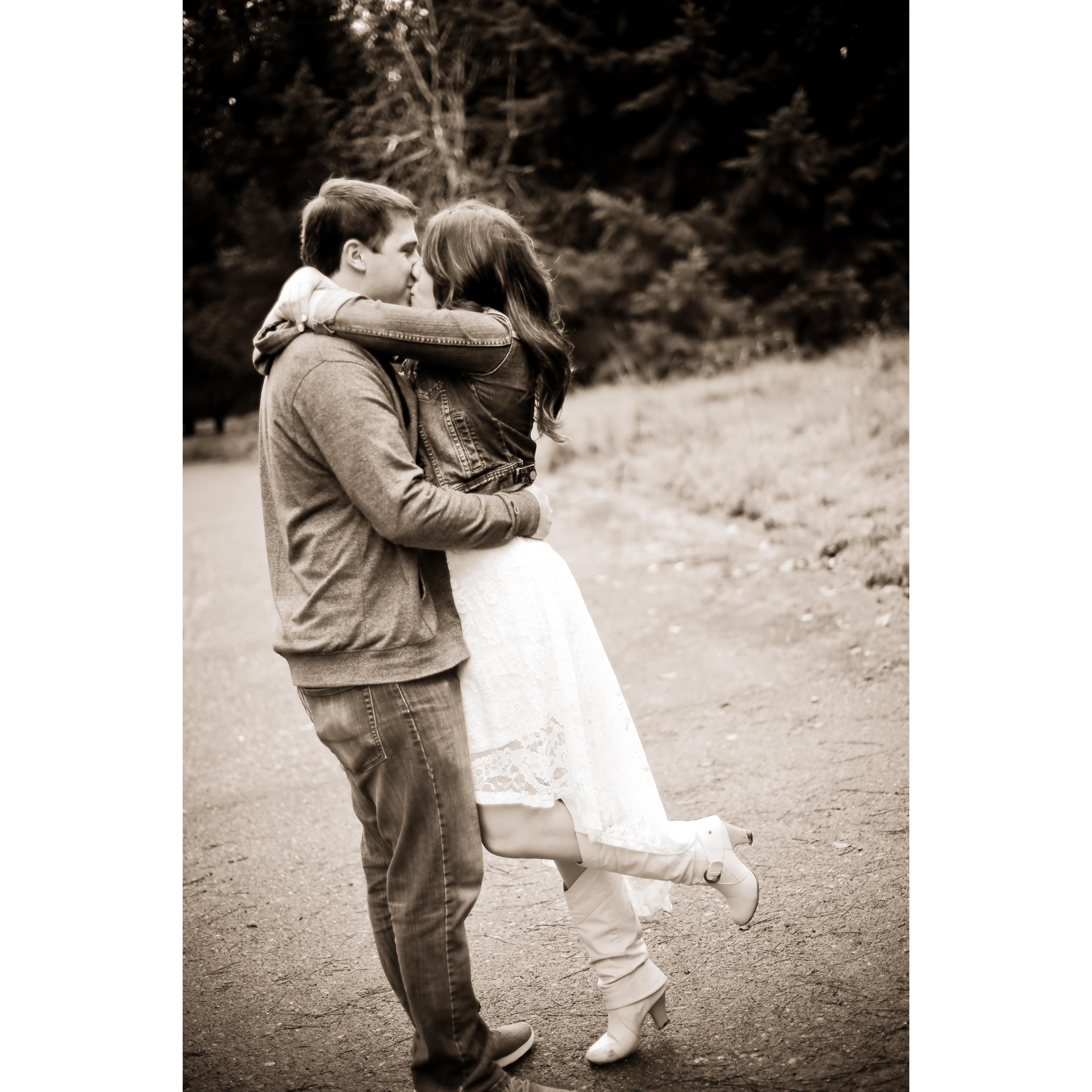 One of our engagement photos!