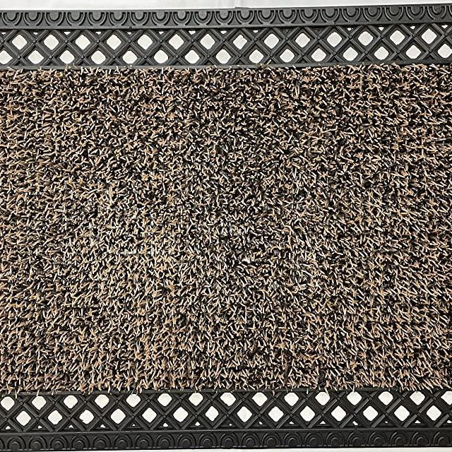 Clean Machine 10376933 French Quarter Astroturf Dirt Trapper Doormat, 23.5" x 35.5", Sandbar Brown