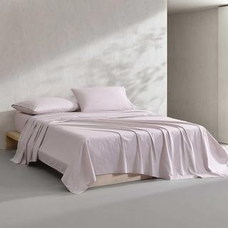 Washed Percale 4-Piece Sheet Set