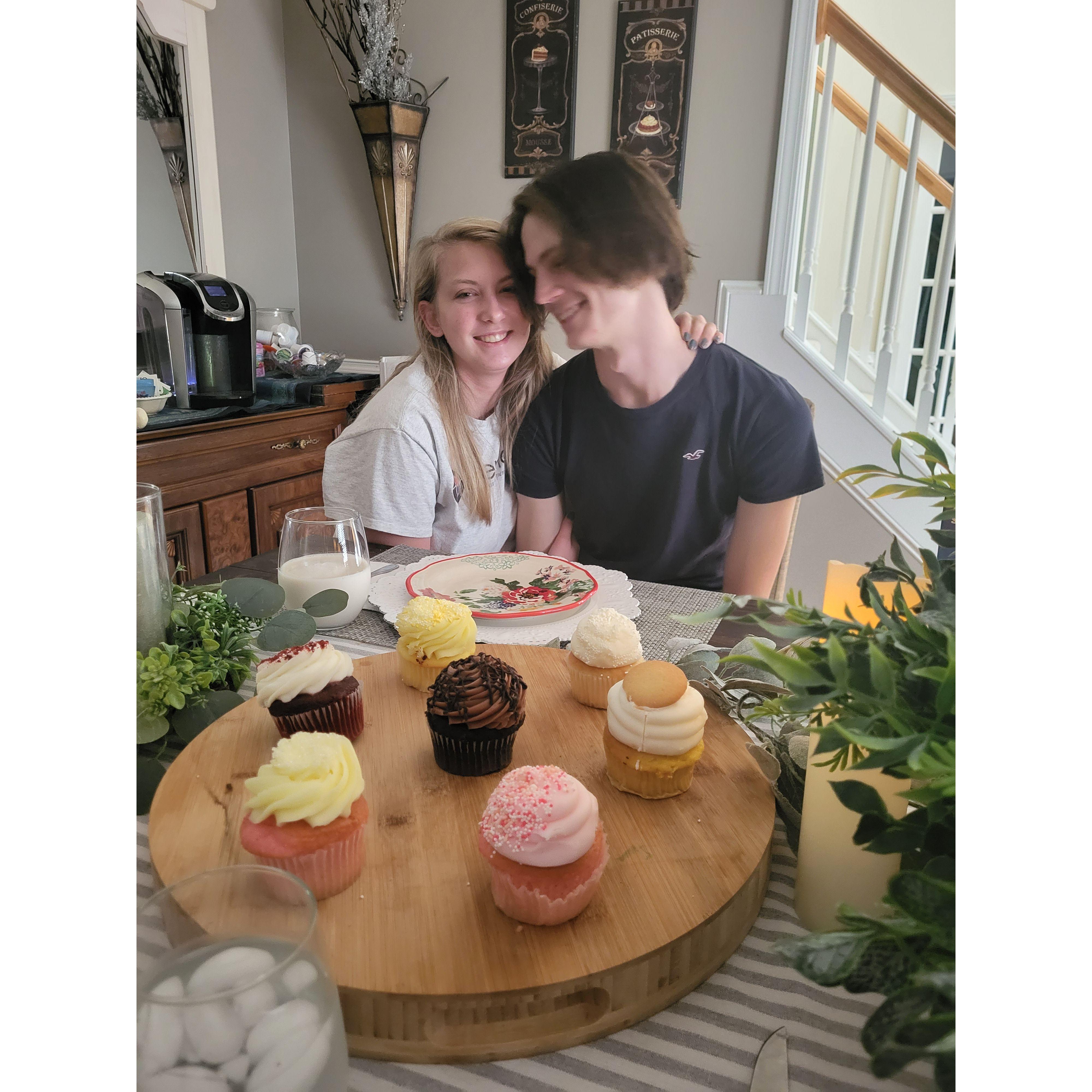 Cake tasting!!  Most brides dream about what their dress will look like or how everything will go...Mary dreams of GREAT wedding cake.