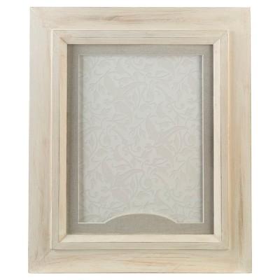 2&#34; x 3&#34; Rustic White Frame for Signing Hearts