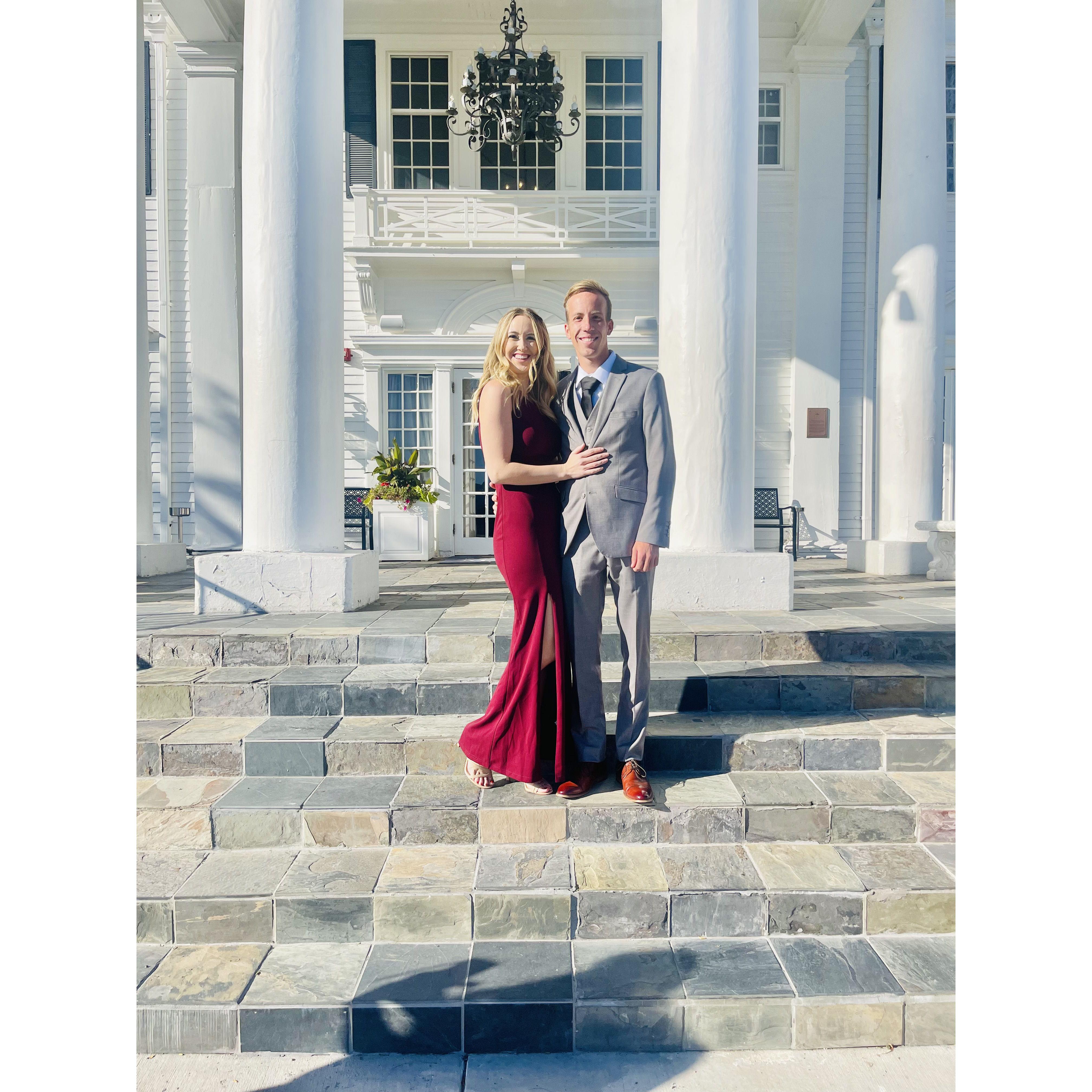 Us at another wedding!