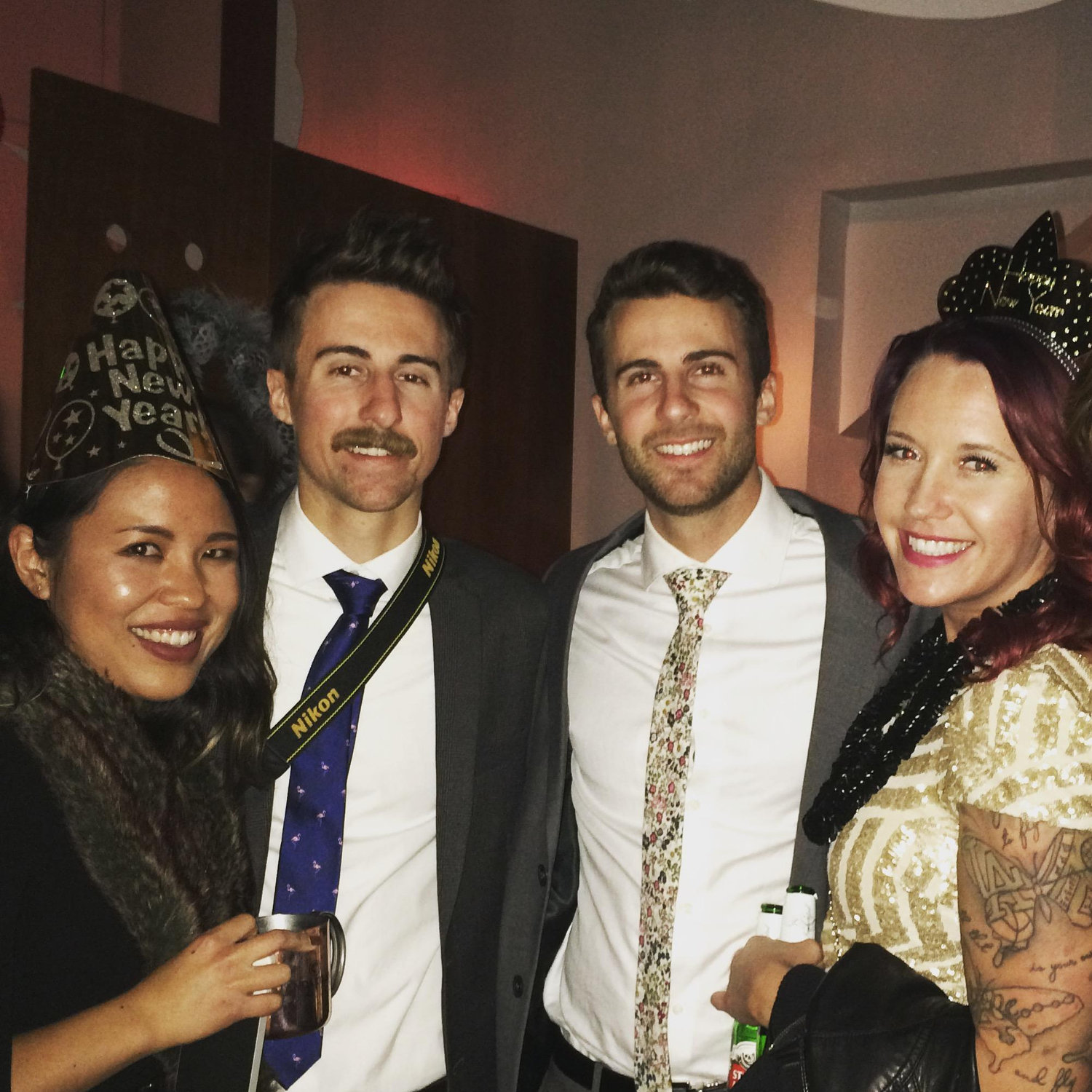 Our first of many New Years together!