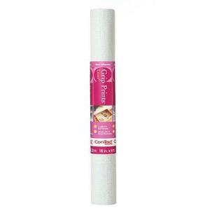 Con-Tact Brand® Grip Prints™ Non-Adhesive Shelf Liner- White (18''x 4')
