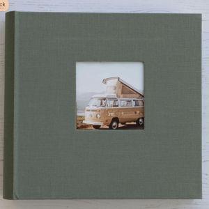 Sage Green Linen Slip-in Photo Album. 23x22cms Holds 200 6x4 Inch / 10x15cm Photos. 8 Colour Choices. - Etsy