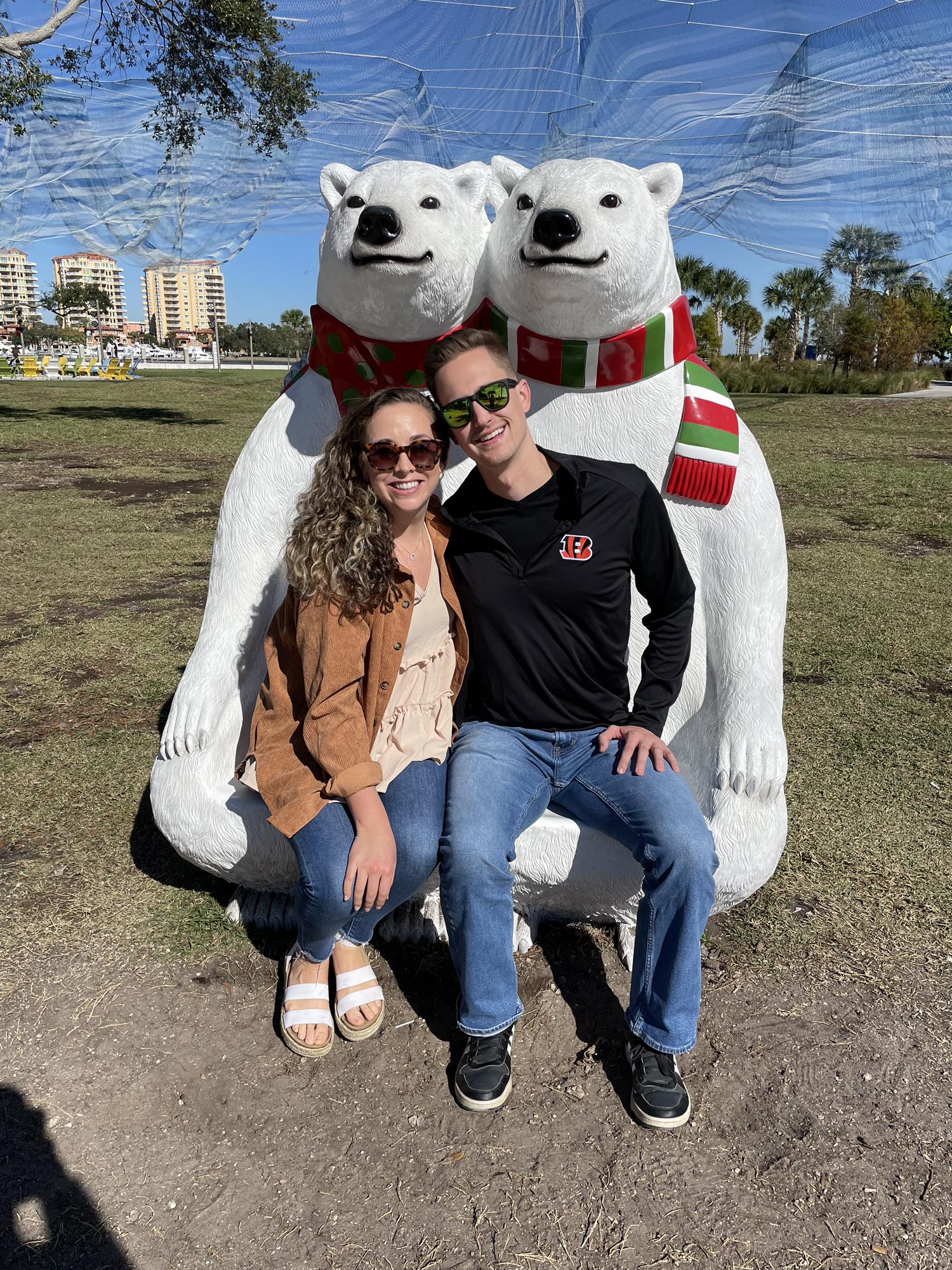 Tampa for the Bengals game