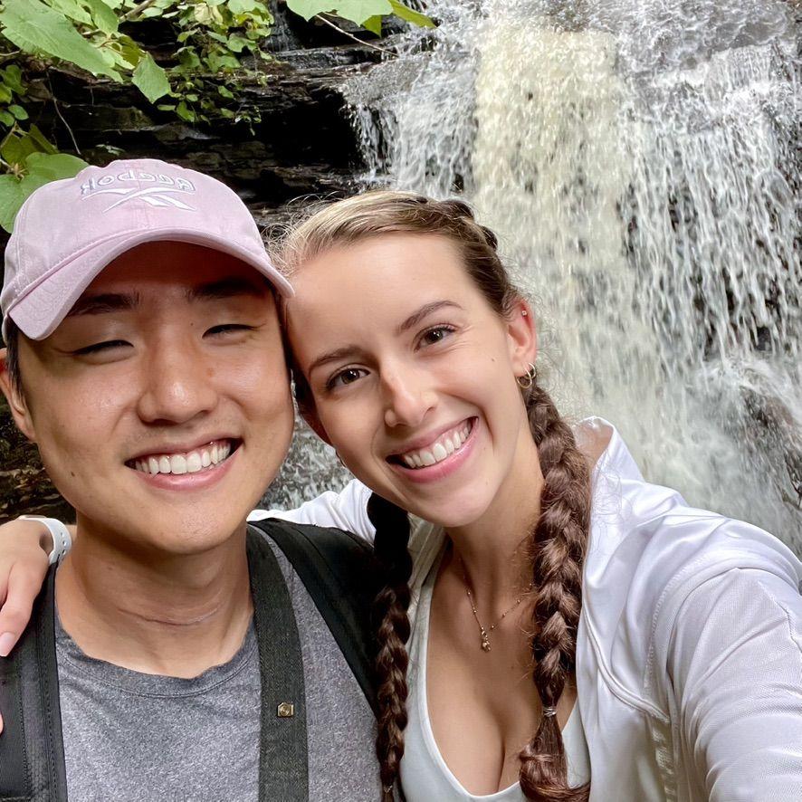 Our first trip to Ricketts Glen State Park. Where we would get engaged 3 years later.