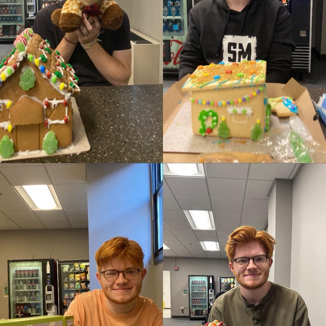 Our yearly gingerbread house making tradition :)