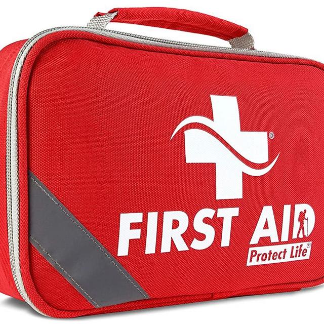 2-in-1 First Aid Kit for Car - 250 Piece - First Aid Kits for Businesses | Home First Aid Kit, Bonus Mini 1st Aid Kit, Emergency Supplies for Travel, Workplace & More
