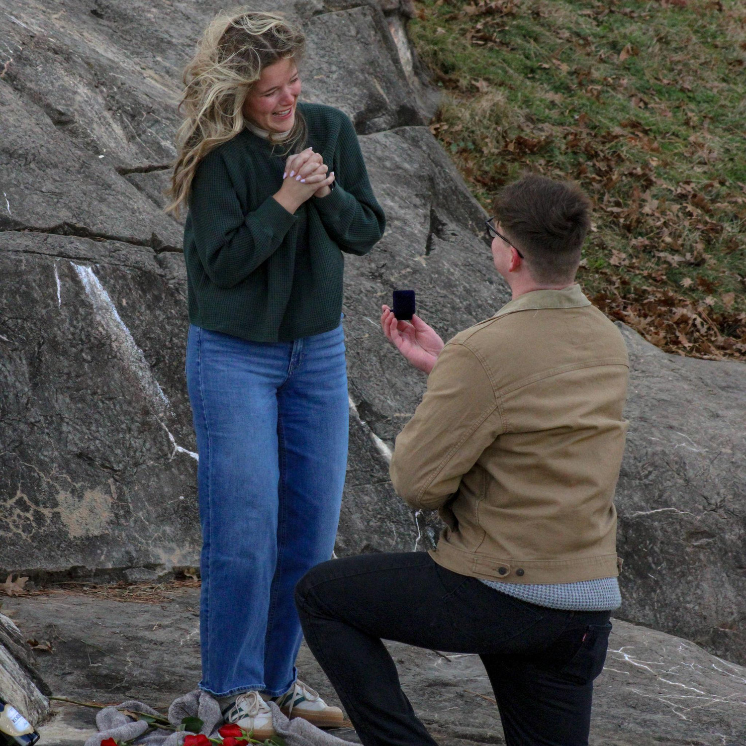 WE'RE ENGAGED!