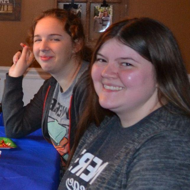 Kaitlyn and Christa