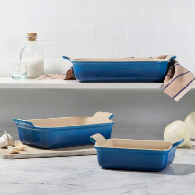 Heritage 3-Piece Rectangular Baking Dish Set