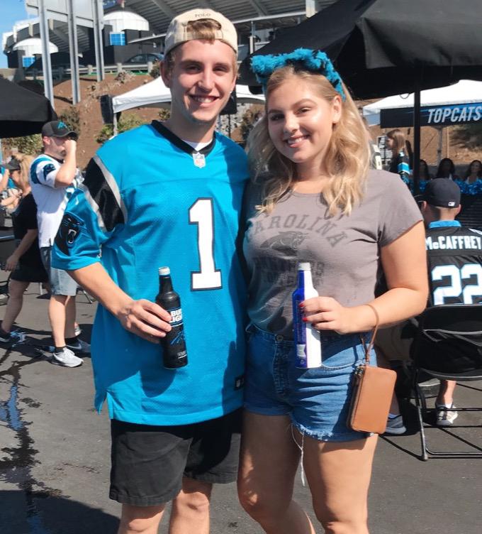 Panthers vs. Saints, Charlotte NC - September 2017