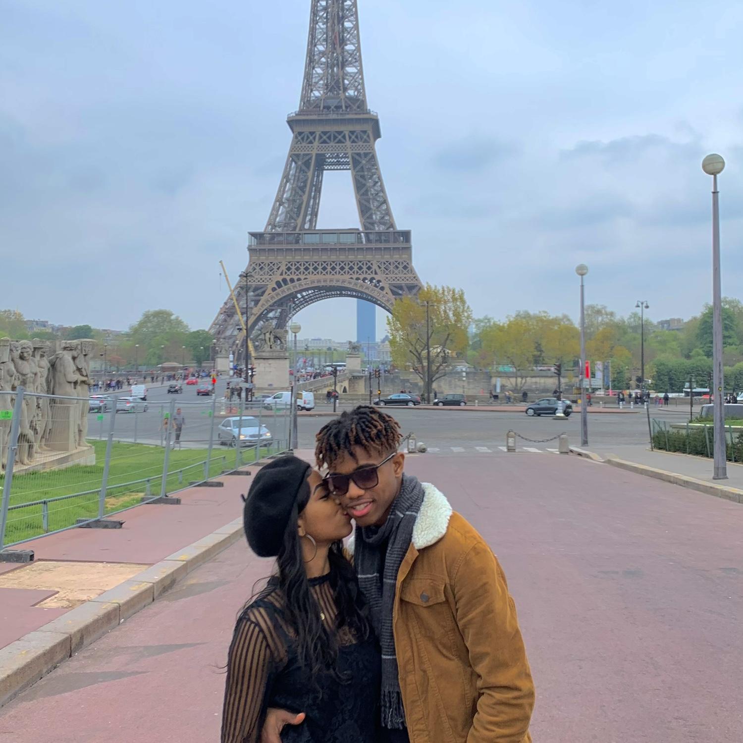 Our first time in the city of love 🇫🇷✨