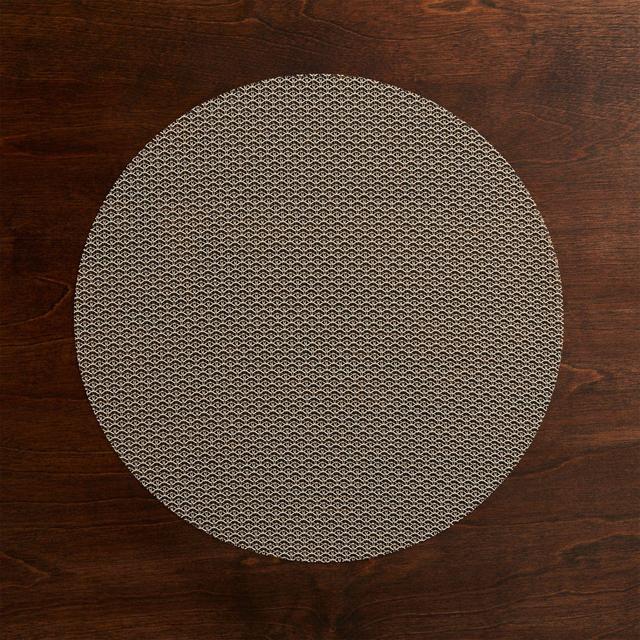 Chilewich ® Knitty Neutral Vinyl Placemat