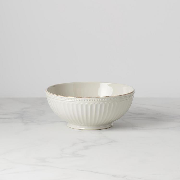Lenox, French Perle Groove Serving Bowl | Zola