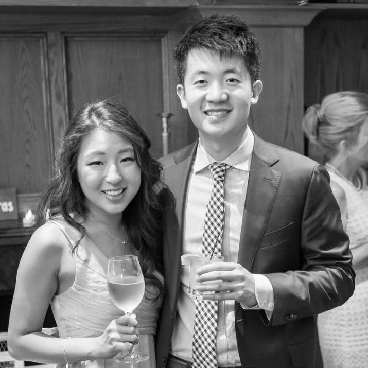 Cheers to Emily and Wiktor - a couple that is extra special since Emily and Eunice met their respective partners at around the same time!