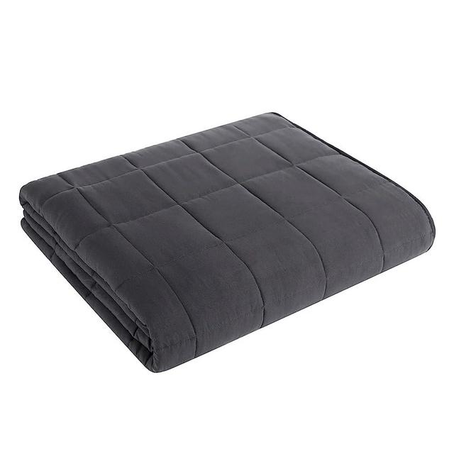 Weighted Blanket 25lbs 88"x104" Cooling Breathable Heavy Blanket Microfiber Material with Glass Beads Big Blanket for Adult All-Season Summer Fall Winter Soft Thick Comfort Blanket