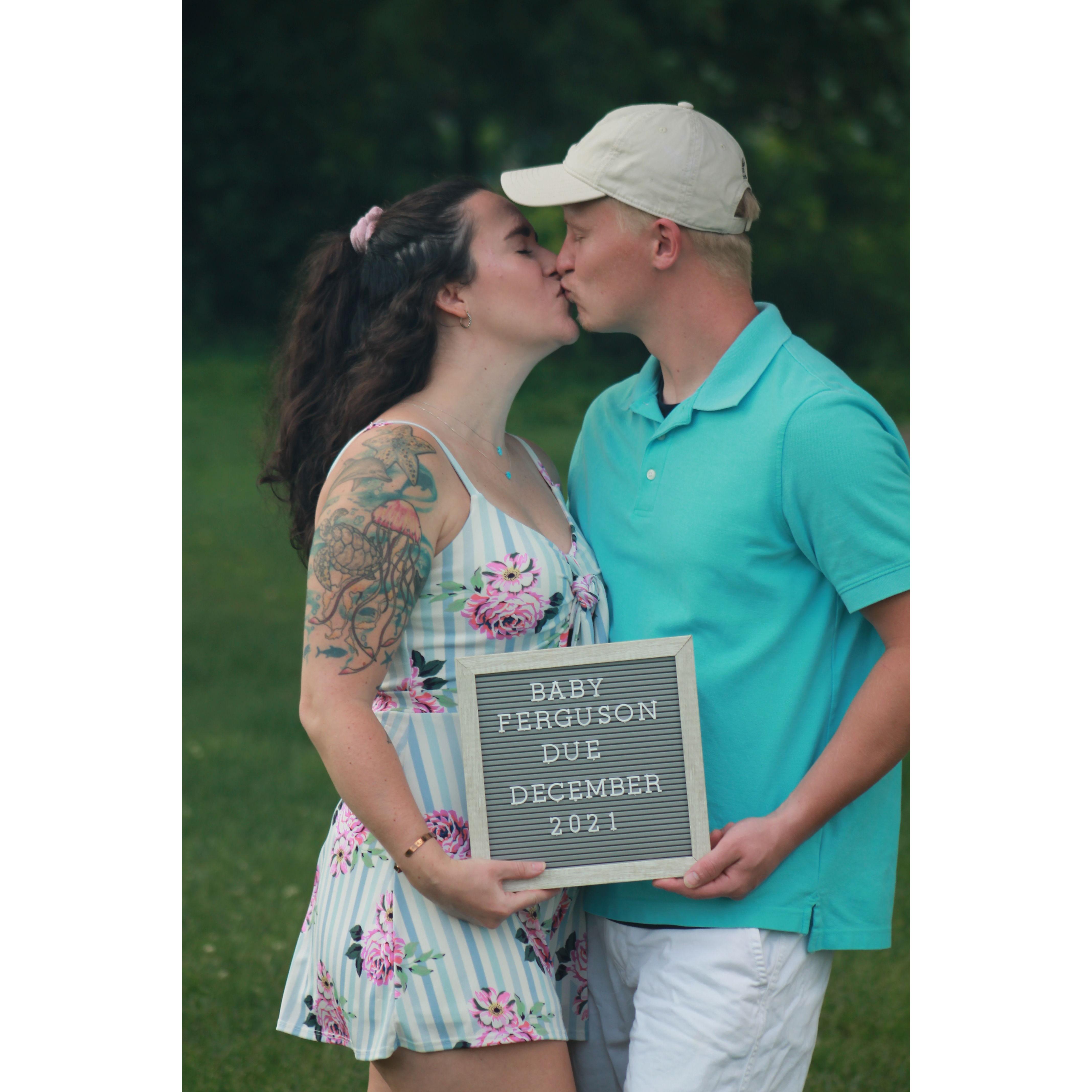 When we announced that we were expecting Sylas!