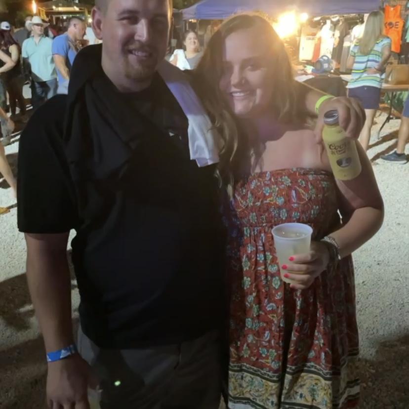 First concert together- Koe Wetzel.