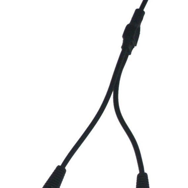 Race Day Electronics 3.5mm 2-Way Y Splitter for Headphones and Audio Devices