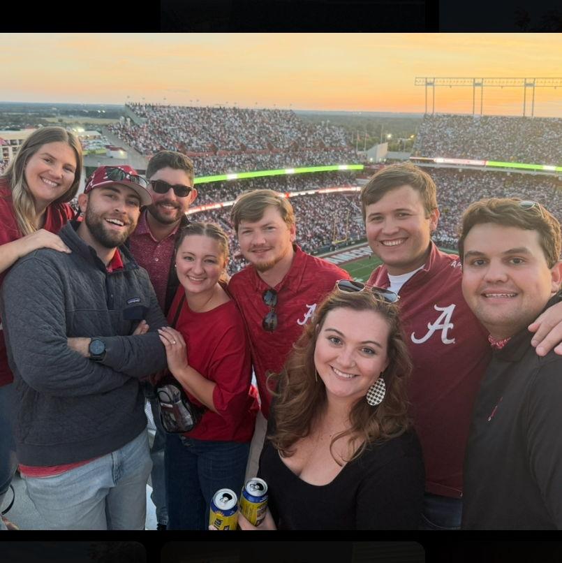 October 2025 - Another annual Bama game with friends!