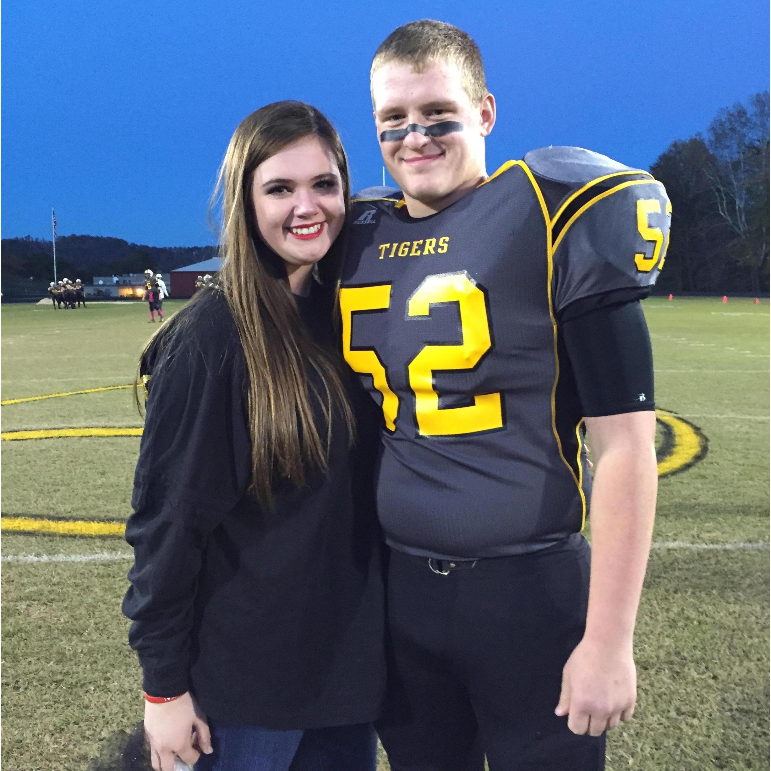 josh's senior night 2014