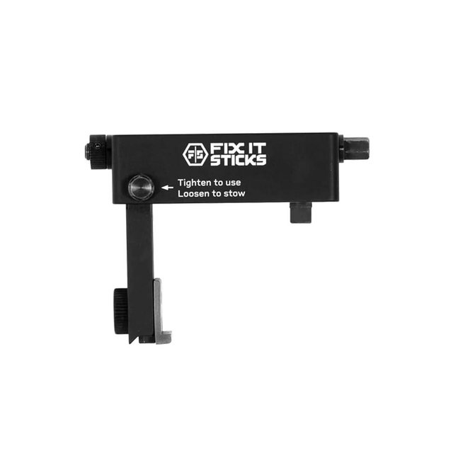 Fix It Sticks Field Pistol Sight Tool - Durable Compact Portable Easy-to-Use Gun Sight Tool with Laser Engraved Scale for Precise Range Adjustments - Fits Polymer Dovetail Style Rear Sights