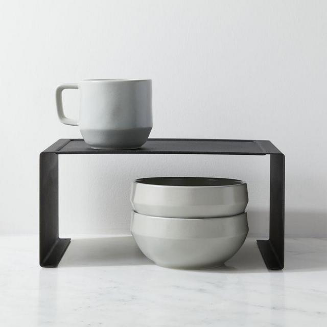 Yamazaki Tower Black Small Kitchen Rack