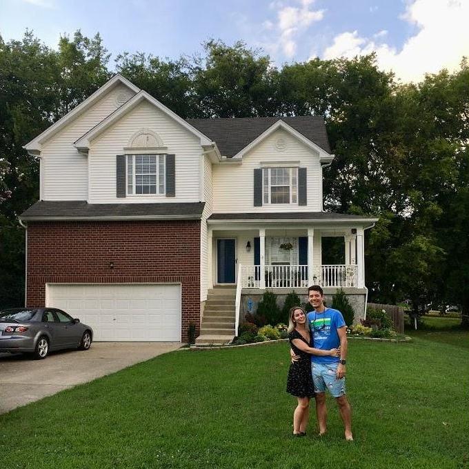 We bought our first house where we look forward to make memories for years to come.