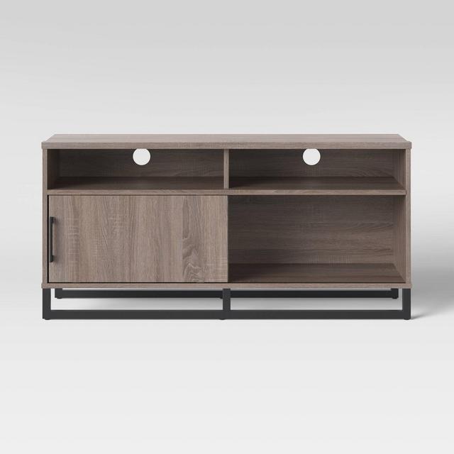 Mixed Material Media Stand Gray - Room Essentials™
