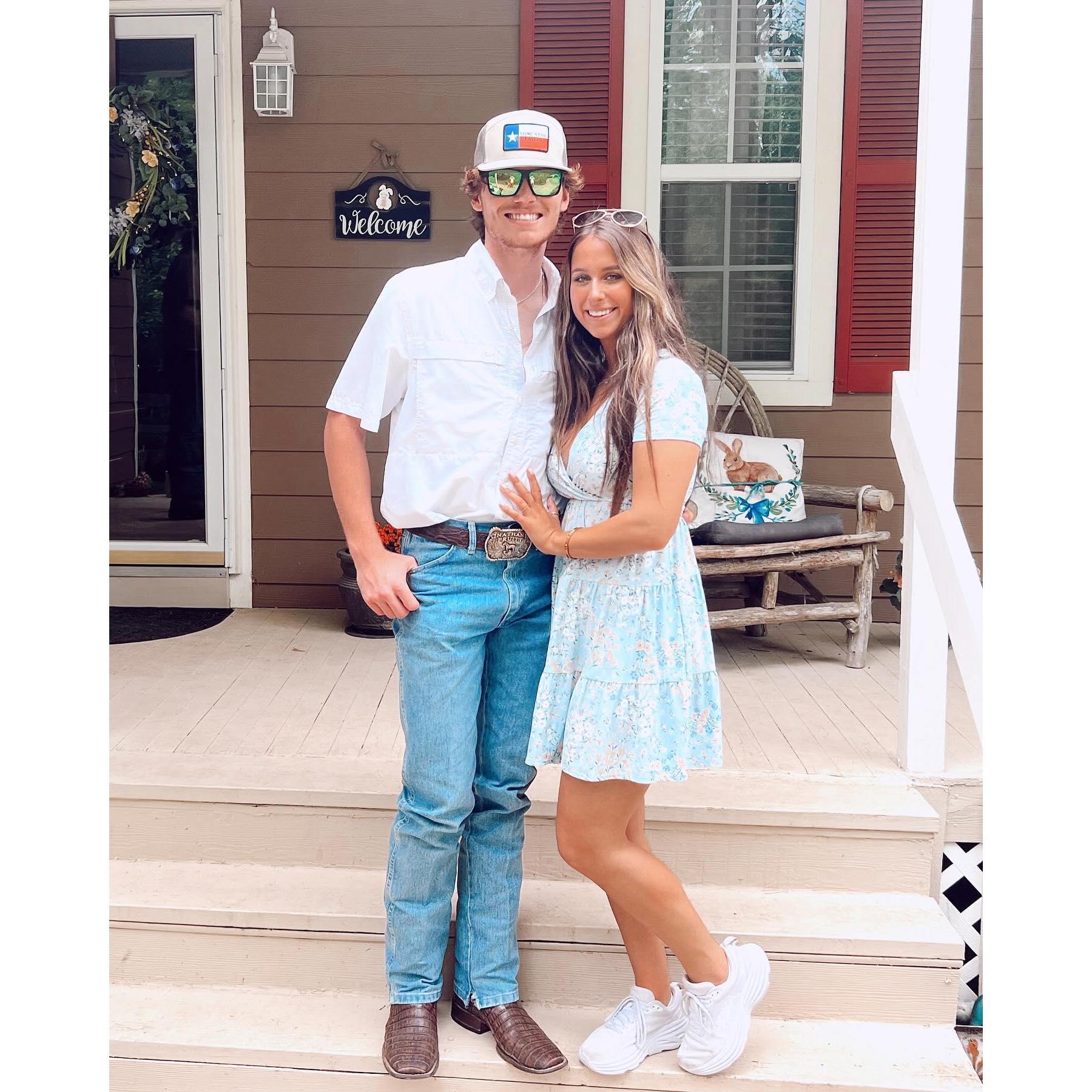Nathan's first Easter with Lacey's family