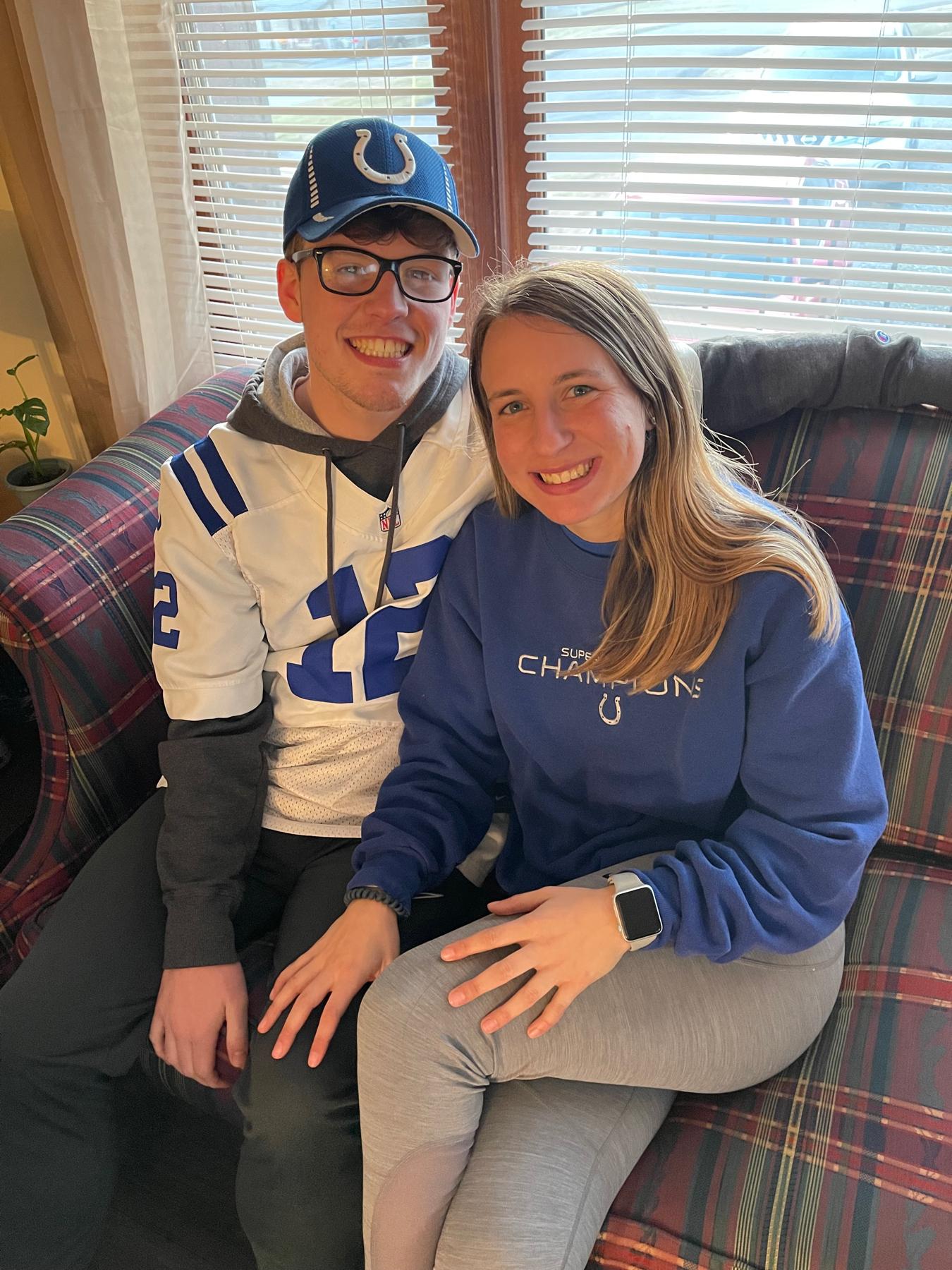 Super Bowl!! Big Colts fans!