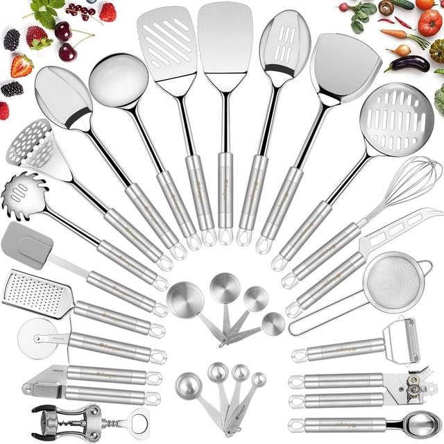 Stainless Steel Kitchen Utensil Set