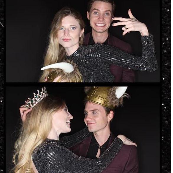 Celebrating Jake & Nicole's wedding, 2019.